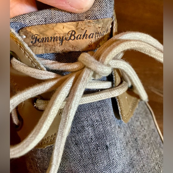 🐟Tommy Bahama Stripes Asunder Boat Shoes🐟 - Picture 6 of 14